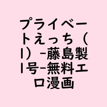 プライベートえっち（1）（藤島製1号）【無料エロ漫画】