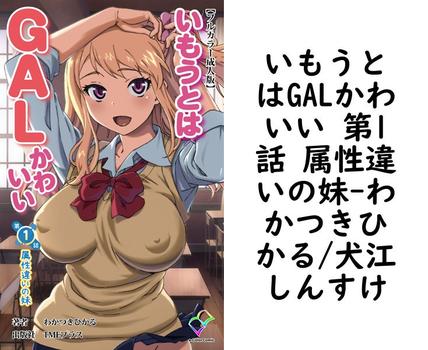 いもうとはGALかわいい 第1話 属性違いの妹（わかつきひかる/犬江しんすけ）【無料エロ漫画】